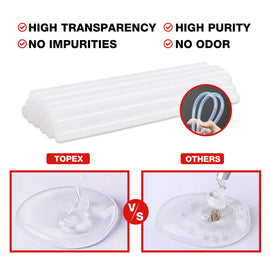 TOPEX 4V Max Cordless Glue Gun Soldering Iron Twin Kit with Adaptor Accessories