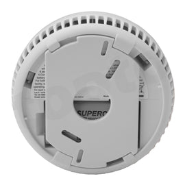 24m 2PCs Smoke Alarm Fire Detector Photoelectric w/ 9V Battery 24m Australian Standard