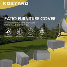 Load image into Gallery viewer, KOZYARD BBQ Cover 4 Burner Waterproof Outdoor UV Gas Charcoal Barbecue Grill Protector (190 x 71 x117cm)