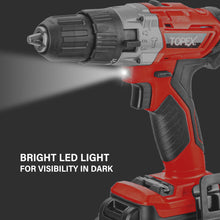 Load image into Gallery viewer, TOPEX 20V Cordless Drill Leaf Blower Power Tool Combo Kit w/ Battery