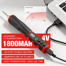 Load image into Gallery viewer, TOPEX 4V cordless Soldering Iron Glue Gun Nail gun w/ Charger