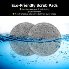 Load image into Gallery viewer, Stelive 4 Pack Replacement Steam Mop Pads for Stelive SL231 Steam Mop, Steam &amp; Scrub All-in-One Scrubbing and Sanitizing, Dirt Grip Scrub Washable Pad