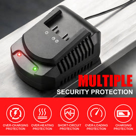 TOPEX 20v 4.0Ah Battery & Fast Charger Kit