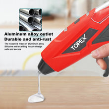 Load image into Gallery viewer, TOPEX 4V Glue Gun &amp; 215 Pcs 7mm Sticks