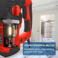 Load image into Gallery viewer, TOPEX 1500W SDS PLUS Rotary Hammer Drill Havey Duty Impact Hammer