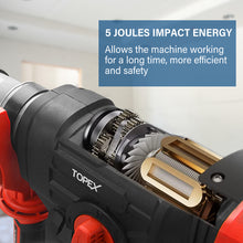 Load image into Gallery viewer, TOPEX 1500W SDS PLUS Rotary Hammer Drill Havey Duty Impact Hammer
