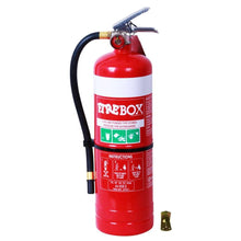 Load image into Gallery viewer, FIREBOX 4.5KG High Pressure Dry Powder Fire Extinguisher with Vehicle and Wall Bracket