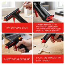 Load image into Gallery viewer, TOPEX 4V Combo Kit Lithium-Ion Hot Melt Glue Gun Soldering Iron Set w/ Charger
