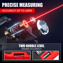 Load image into Gallery viewer, TOPEX Laser Distance Meter Laser Measurement Tool Laser Measure Digital Laser Measurer Measure Distance Area and Volume Battery Included