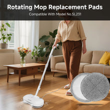 Load image into Gallery viewer, Stelive 4 Pack Replacement Steam Mop Pads for Stelive SL231 Steam Mop, Steam &amp; Scrub All-in-One Scrubbing and Sanitizing, Dirt Grip Scrub Washable Pad