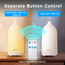 Load image into Gallery viewer, Stelive Essential Oil Diffuser, Ultrasonic Aromatherapy Diffuser 200ML, Aroma Diffuser with 4 white indicator lights, humidifying benefits, for Home or Office