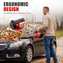 Load image into Gallery viewer, TOPEX 20V MAX Cordless Leaf Blower with 2-Speed Selection, 16,000 RPM, 144km/h Multipurpose Lightweight Leaf Blower Blow with Detachable Nozzle
