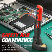 Load image into Gallery viewer, TOPEX 4V Max Cordless Glue Gun Soldering Iron Twin Kit with Adaptor Accessories
