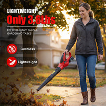 Load image into Gallery viewer, TOPEX 20V MAX Cordless Leaf Blower 1.5Ah Battery 200km/h