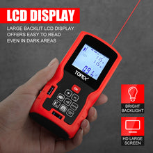 Load image into Gallery viewer, TOPEX Laser Distance Meter Laser Measurement Tool Laser Measure Digital Laser Measurer Measure Distance Area and Volume Battery Included