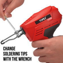 Load image into Gallery viewer, TOPEX Heavy Duty Soldering Gun Iron Kit Fast Heating Hot Knife Plastic Foam Cut