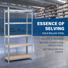 Load image into Gallery viewer, MasterSpec 2Pcs Garage Shelving Warehouse Shelf unit Storage Rack 1.8x0.9m