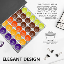 Load image into Gallery viewer, Stelive Coffee Capsules Holder Drawer Coffee Pod Holder 36 Coffee Pods Storage Drawer Capsule Stand