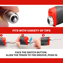 Load image into Gallery viewer, TOPEX 4V cordless Soldering Iron Glue Gun Nail gun w/ Charger