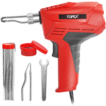 Load image into Gallery viewer, TOPEX Heavy Duty Soldering Gun Iron Kit Fast Heating Hot Knife Plastic Foam Cut