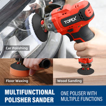 Load image into Gallery viewer, TOPEX 12V Cordless Power Tool Kit Polisher Rotary Tool