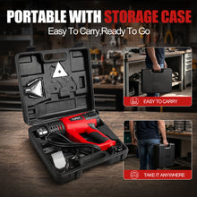 Load image into Gallery viewer, TOPEX Heat Gun Hot Air Heating Tool Kit Dual Speed w/ 5 Accessories Storage Case