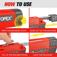 Load image into Gallery viewer, TOPEX 4V cordless Soldering Iron Glue Gun Nail gun w/ Charger