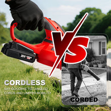 Load image into Gallery viewer, TOPEX 20V MAX Cordless Leaf Blower 1.5Ah Battery 200km/h