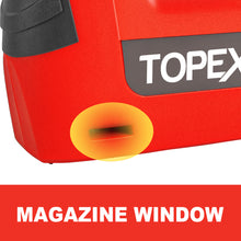 Load image into Gallery viewer, TOPEX 4V 2in1 Cordless Electric Stapler Tacker Nail Gun Li-Ion 3K Staples Nails