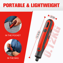 Load image into Gallery viewer, TOPEX 4V  MAX Cordless Mini Grinder, 3-Speed Electric Rotary Tool &amp; Engraving Pen with 31 Accessories