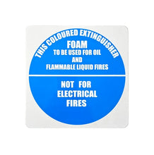 Load image into Gallery viewer, Air Foam Extinguisher I.D Sign