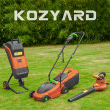 Load image into Gallery viewer, KOZYARD 2400W Electric Wood Chipper Garden Shredder w/ Collection Bag &amp; Feed Baffle