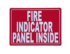 PVC Fire indicator panel inside Sign