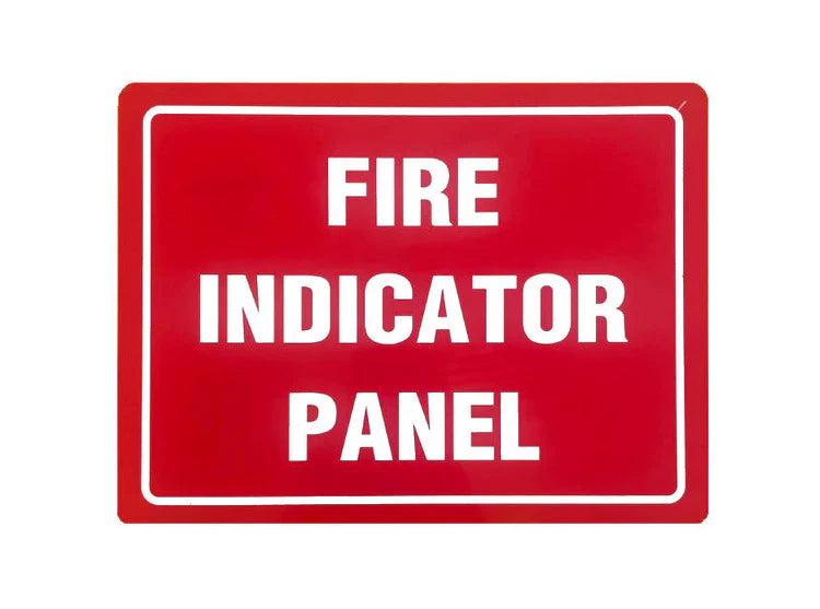 PVC Fire indicator panel Sign