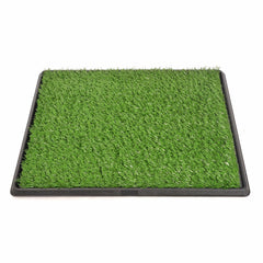 truepal Indoor Dog Potty Toilet Grass Tray Pads Training Puppy Medium Mat