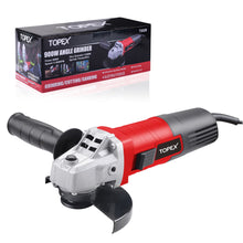 Load image into Gallery viewer, Heavy Duty TOPEX 900W 125mm 5inch Angle Grinder with Side Handle Protection Switch