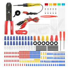 Load image into Gallery viewer, TOPEX 285 PCs Auto Electrical Repair Kit Gauge Wire Stripper Connectors Assortment Set Multifunctional &amp; Self-Adjusting Cutting Peeling Pliers Tool