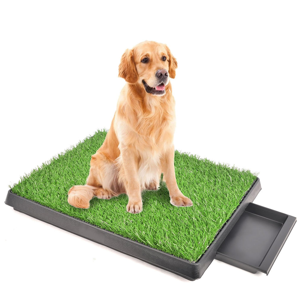 truepal Artificial Grass Dog Pee Pad Potty - Artificial Grass Patch for Dogs - Pet Litter Box