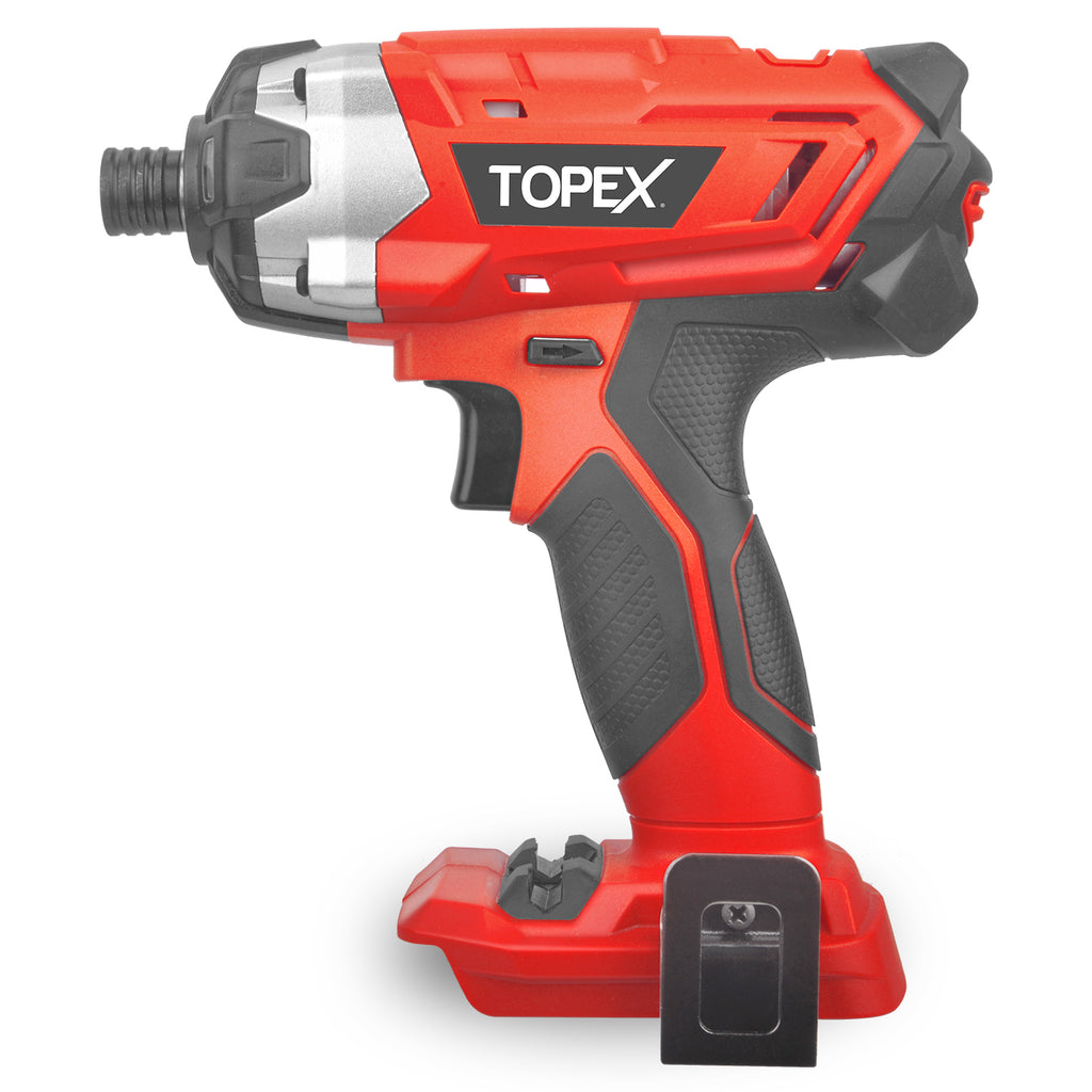 TOPEX Cordless Impact Driver 1/4" Hex Drive Skin Only Battery & Charger Not Included