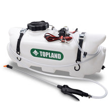 Load image into Gallery viewer, TOPLAND 60L 12V ATV Weed Sprayer Broadcast and Spot Spray Chemical Tank