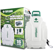 Load image into Gallery viewer, TOPLAND 20V Max 16L Lithium Backpack Sprayer Weed Control Fertilizing Watering