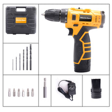 Load image into Gallery viewer, MasterSpec 12V Cordless Drill Driver Screwdriver Accessories W/Battery Charger