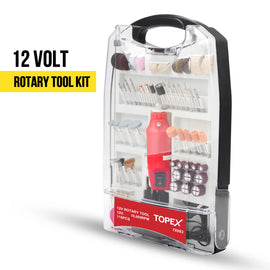 TOPEX 110PCS 12V Mini Corded Rotary Tool