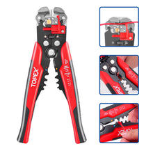 Load image into Gallery viewer, TOPEX 260-Piece Wire Stripper Self-Adjustable Crimper Plier Set Terminals Tools