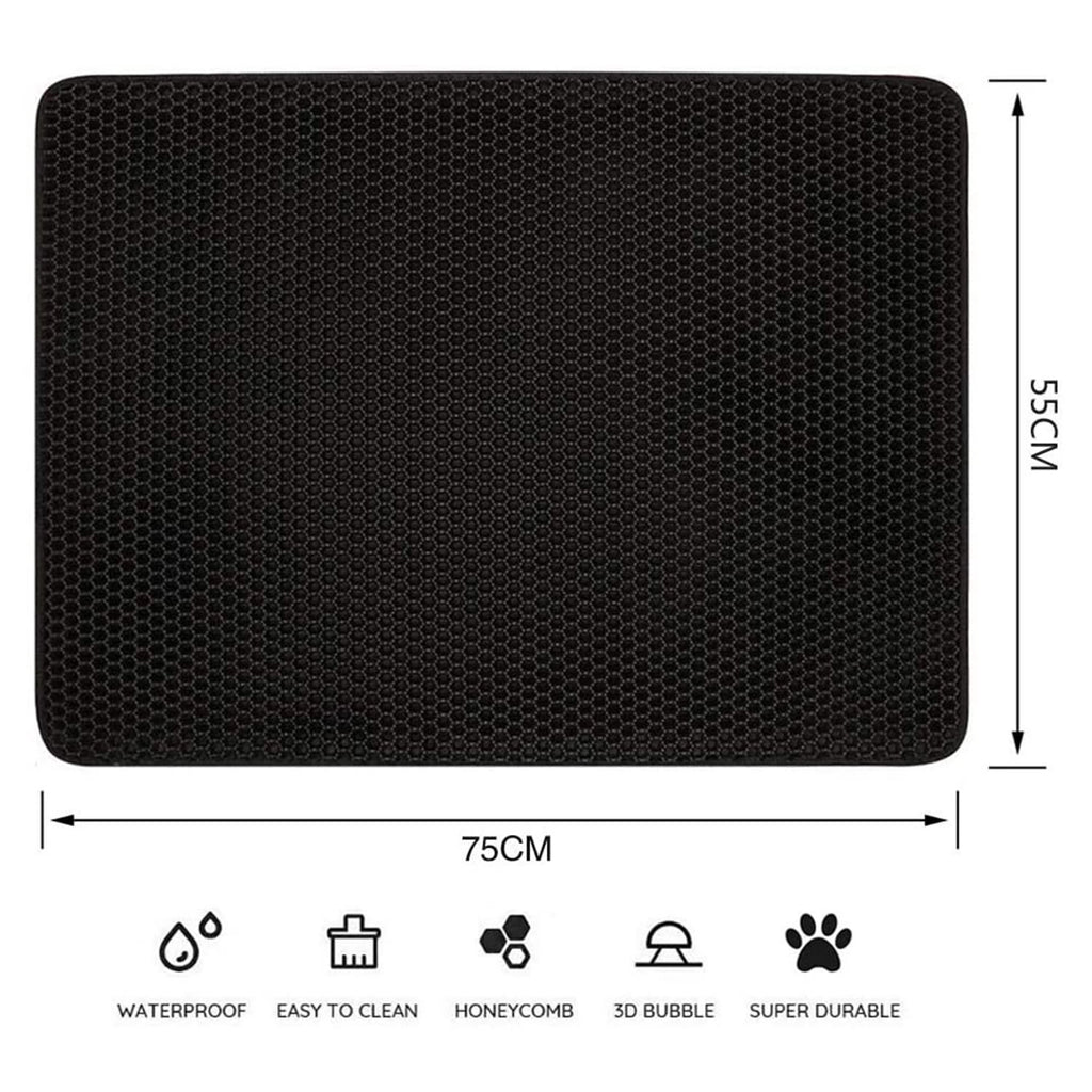 truepal Portable Pet Carriers/Pet Crate for Cats w/ Cat Litter Mat Home 70 x 55cm