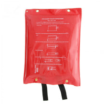 Load image into Gallery viewer, FIREBOX Flame Retardant 1.8M x 1.8M Fire Blanket Kitchen Car Office Warehouse Emergency