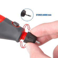 Load image into Gallery viewer, TOPEX 13W Electric Engraver Mini Versatile Etching Tool Kit With Stencils 2 Tips For Glass Metal Wood Plastic