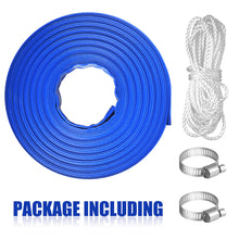 Load image into Gallery viewer, TOPEX 25mm 1&quot; X 25m Submersible water Pump PVC Layflat Hose Kit