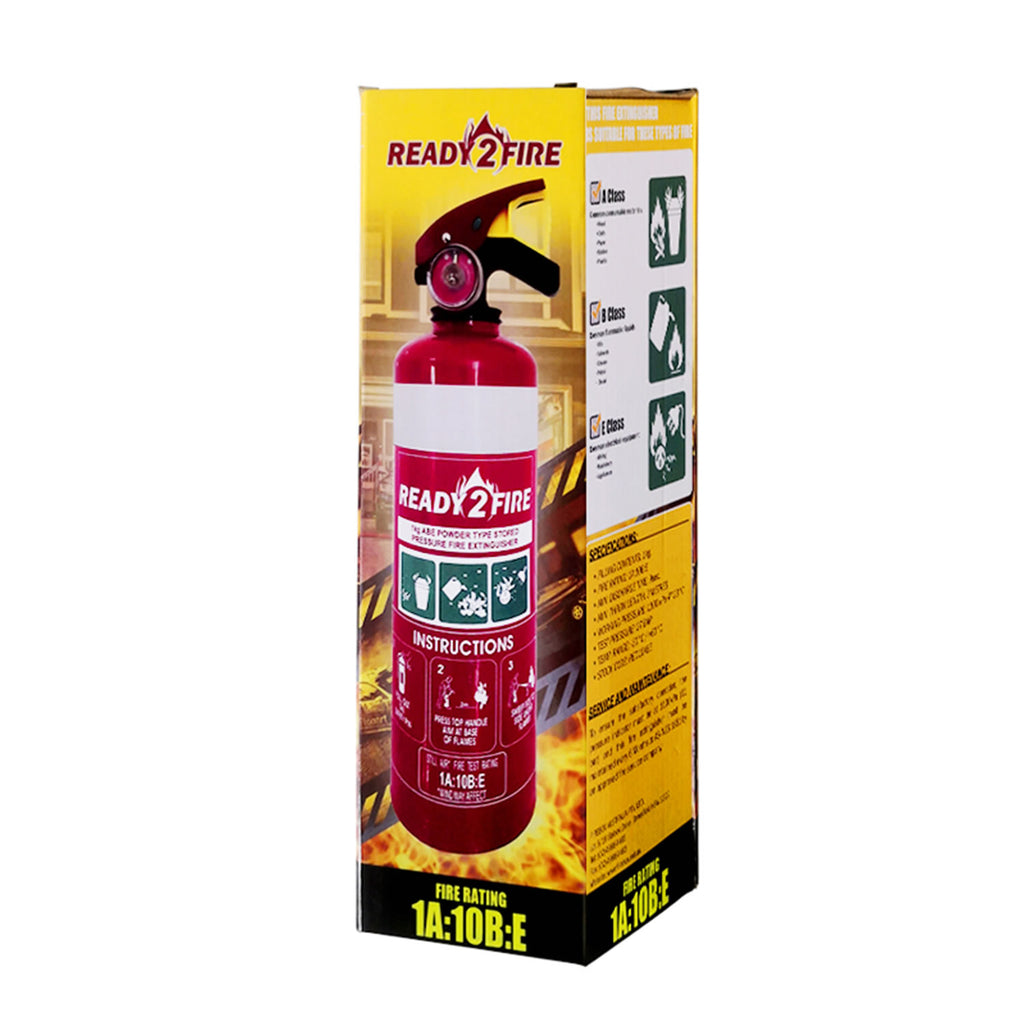 Fire extinguisher with  Fire Blanket
