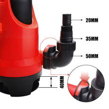 Load image into Gallery viewer, TOPEX 400W Sump Submersible Dirty Water Pump w/ Quick Adapter Swim Pool Pond Home Clean